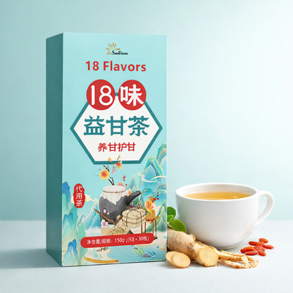 Thé 18 Saveurs 💚🍵 – Le Rituel Détox Que Ton Corps Aime