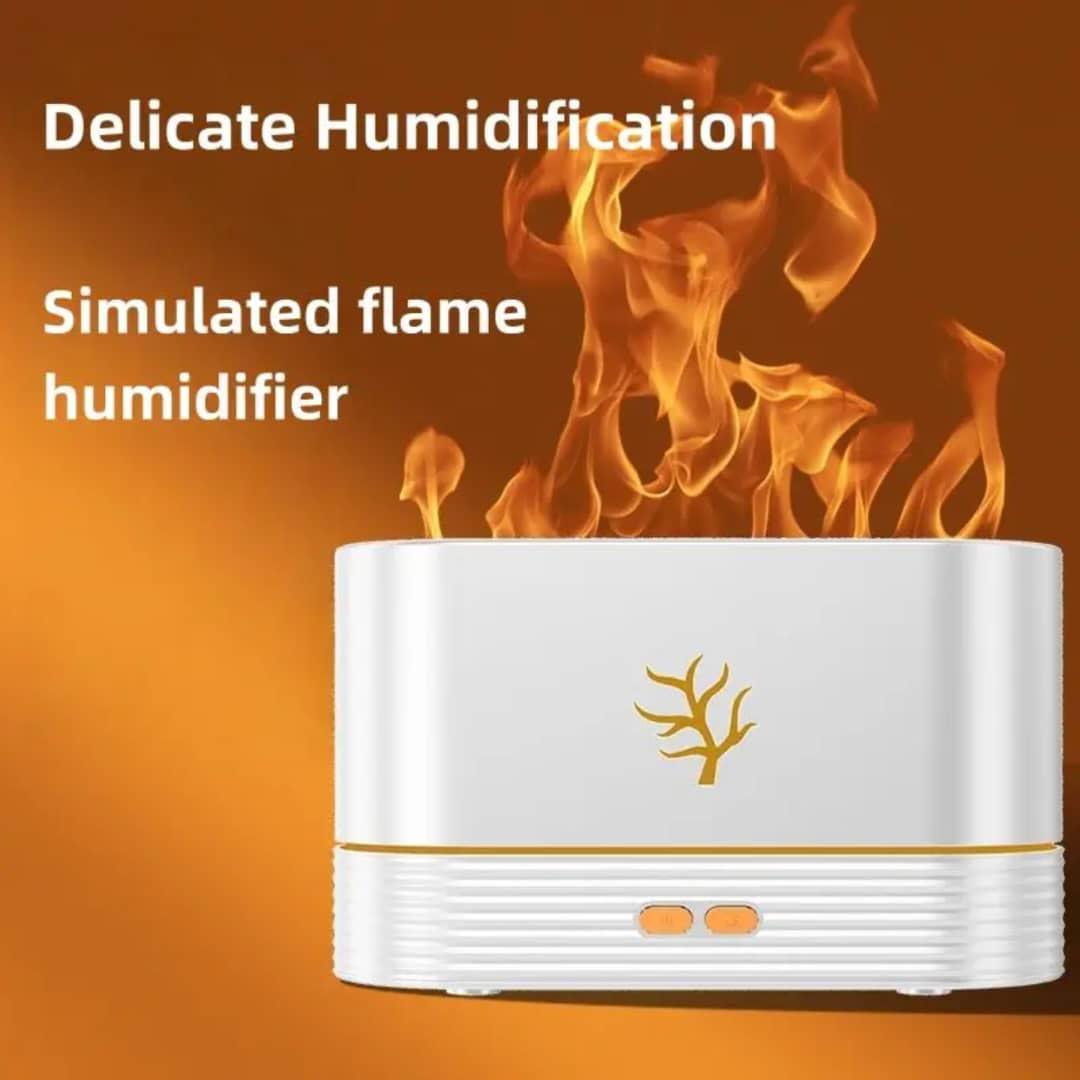 Diffuseur de parfum a effet flamme +🎁deux huiles offertes