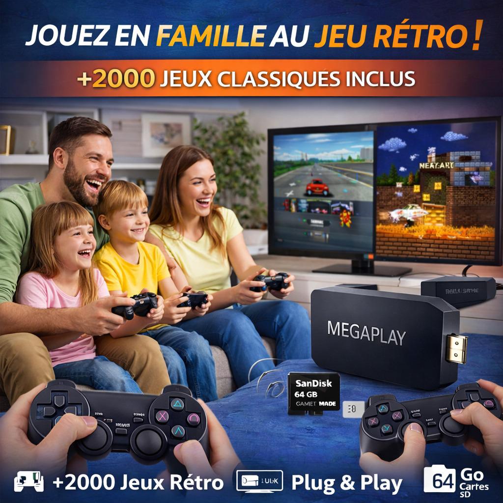 🎮 MEGA PLAY Retro Edition