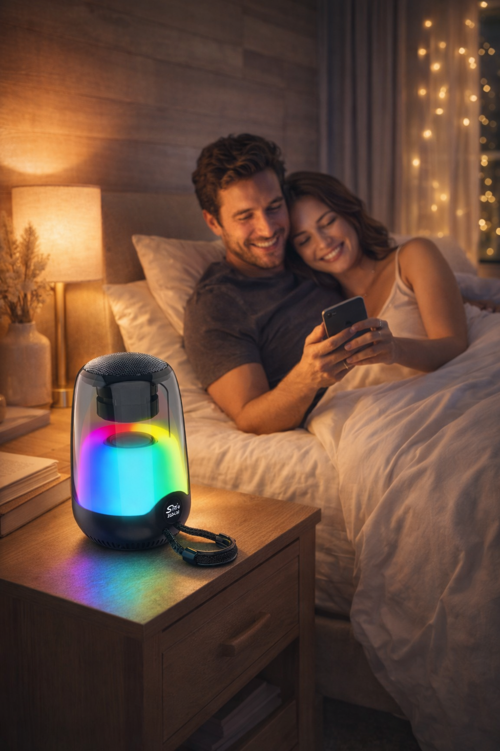 Mini Enceinte Bluetooth RGB Portable
