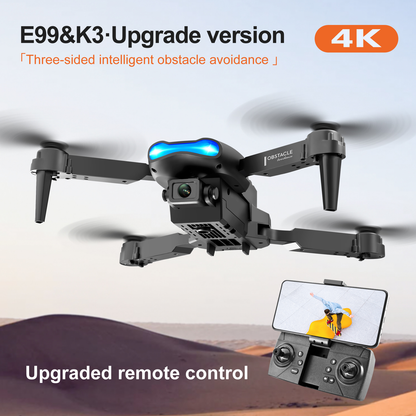 Drone E99 Pro avec deux caméras, pliable, photographie aérienne, quadricoptère, modèle jouet télécommandé, UAV E99 Pro K3, drone RC