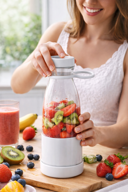 Mini Mixeur Portable – Smoothies en 30 secondes ⚡