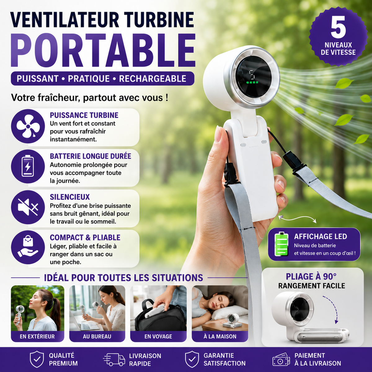 Mini-Ventilateur-Portable