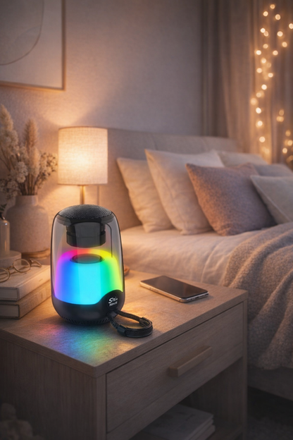 Mini Enceinte Bluetooth RGB Portable