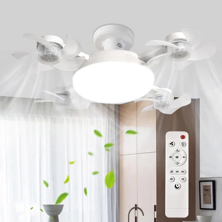 Ventilateur de Plafond LED Jaana AeroLight™ | Fraîcheur & Éclairage 2-en-1