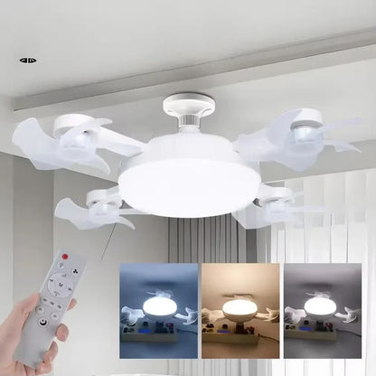 Ventilateur de Plafond LED Jaana AeroLight™ | Fraîcheur & Éclairage 2-en-1