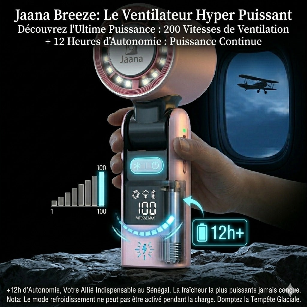 💥 MINI CLIM PRO™ – Le Climatiseur Portable 200 Vitesses avec Refroidissement Glacé et lampe torche intègre ❄️ ❄️💨