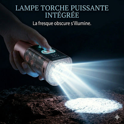 💥 MINI CLIM PRO™ – Le Climatiseur Portable 200 Vitesses avec Refroidissement Glacé et lampe torche intègre ❄️ ❄️💨