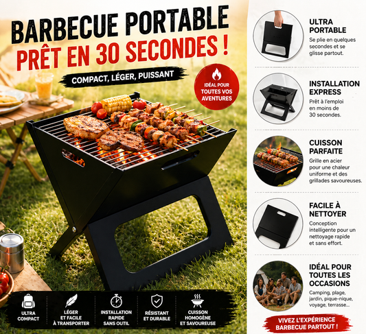 Barbecue Portable Ultra Compact 🔥