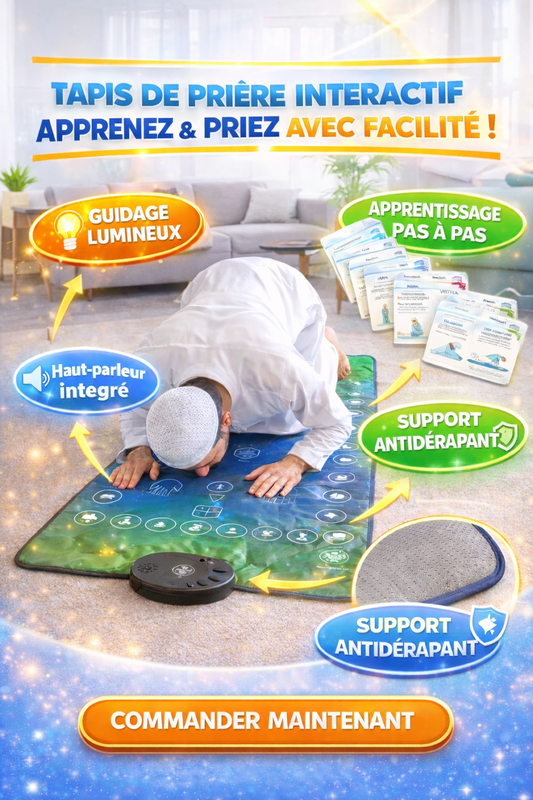 🔥Tapis Educatif Salah – Apprentissage Simplifié