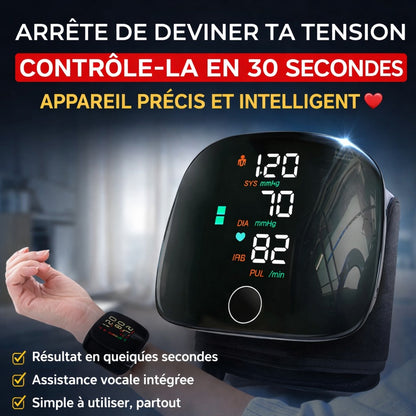 🩺✨ Tensiomètre Électronique Intelligent original - Précision Médicale avec Assistance Vocale 🔊📈