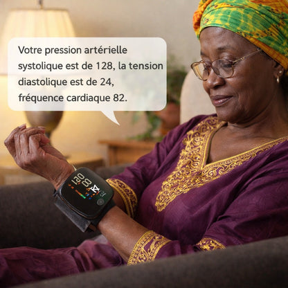 🩺✨ Tensiomètre Électronique Intelligent original - Précision Médicale avec Assistance Vocale 🔊📈