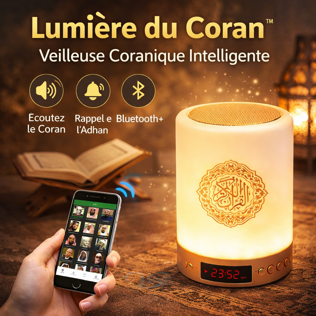 ⭐Veilleuse Coranique Intelligente